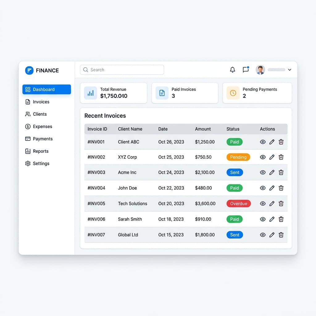 IntellFlow Dashboard